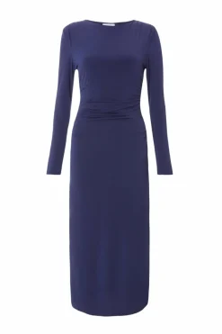 Bodycon Dresses*Quiz Petite Ruched Midaxi Dress Indigo