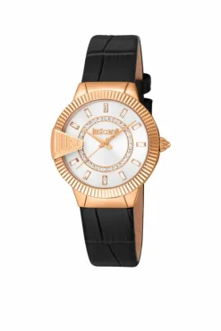Watches*Just Cavalli JC1L256L0035 Glam Chic 32mm Quartz Watch Black