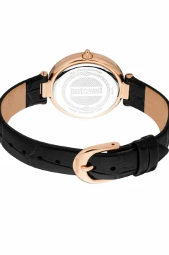 Watches*Just Cavalli JC1L274L0035 Savoca 32mm Quartz Watch Black