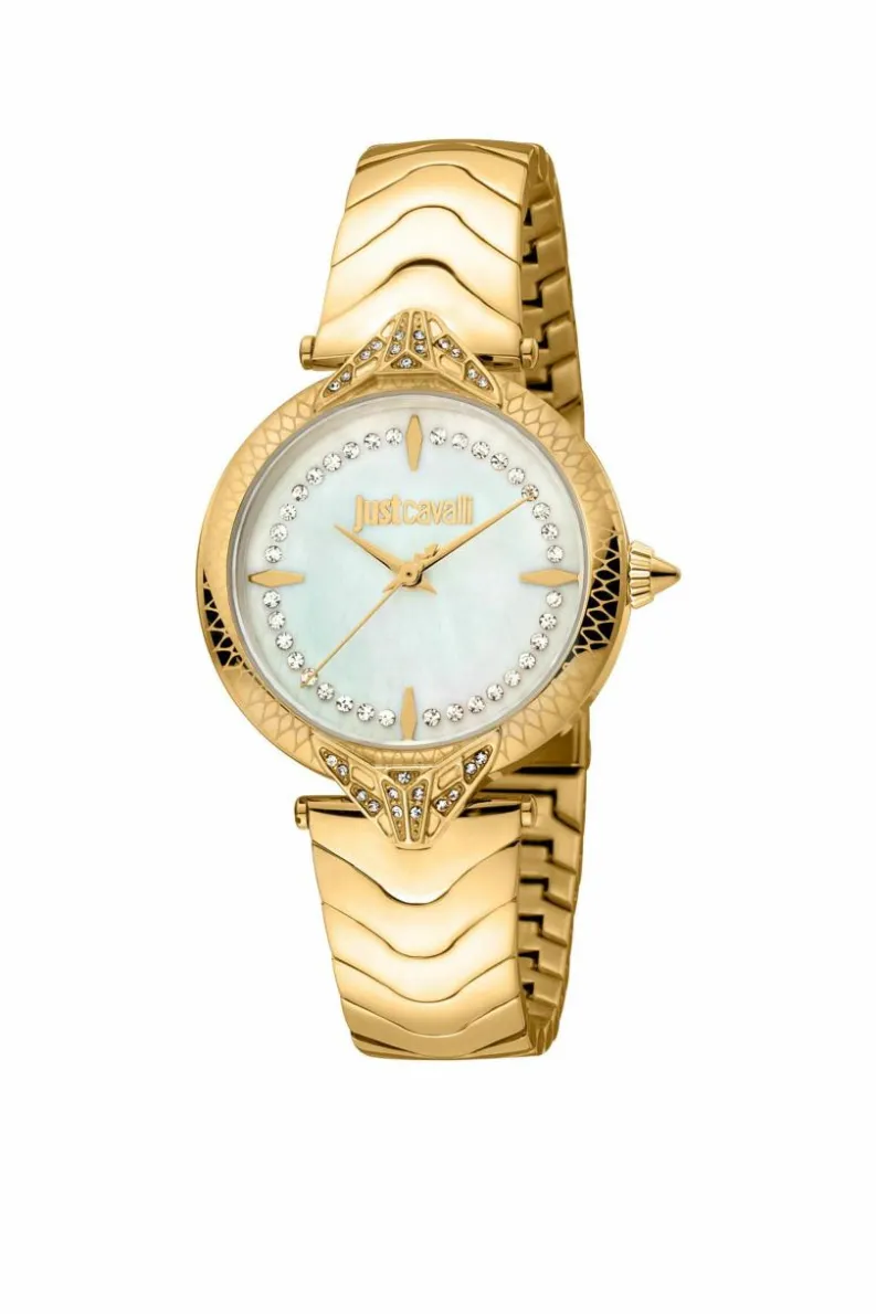 Watches*Just Cavalli JC1L238M0065 Animalier 32mm Quartz Watch Gold