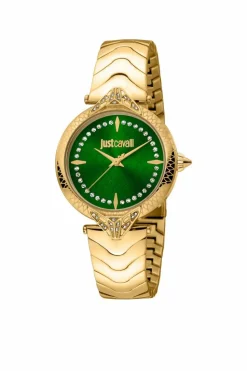 Watches*Just Cavalli JC1L238M0075 Animalier 32mm Quartz Watch Gold