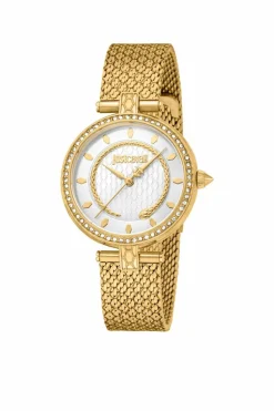 Watches*Just Cavalli JC1L240M0025 Glam Chic 32mm Quartz Watch Gold