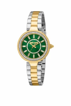 Watches*Just Cavalli JC1L308M0095 Glam Chic 30mm Quartz Watch Multi