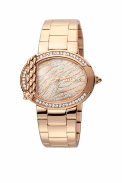 Watches*Just Cavalli JC1L111M0095 30mm Quartz Watch Rose Gold