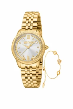 Watches*Just Cavalli JC1L315M0055 30mm Quartz Watch Gold