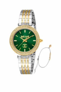 Watches*Just Cavalli JC1L274M0085 Savoca 32mm Quartz Watch Multi