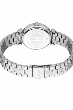 Watches*Just Cavalli JC1L273M0045 Varenna 30mm Quartz Watch Silver