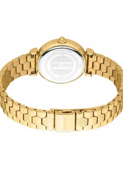 Watches*Just Cavalli JC1L273M0055 Varenna 30mm Quartz Watch Gold