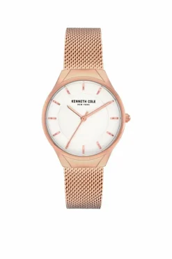 Watches*Kenneth Cole KC50962001 Classic 32mm Quartz Watch Rose Gold