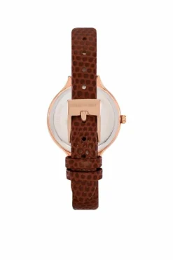 Watches*Kenneth Cole KC51054006 Classic 33mm Quartz Watch Brown