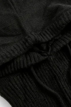 Hats & Gloves|Hats & Gloves*boohoo Knitted Cosy Hood black