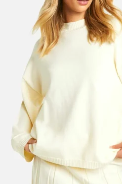 Oversized Jumpers|Jumpers*boohoo Knitted Oversized Jumper cream