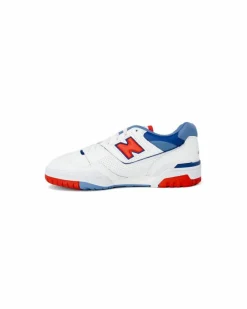 Trainers*New Balance Lace-up Sporty Sneakers with Rubber Sole White
