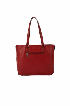 Handbags|Tote Bags*Kitise Large Bucklet Syle Tote Work Bag With Detachable Strap Black