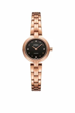 Watches*Rotary LB00414-15 Engineered 22mm Quartz Watch Rose Gold