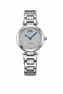 Watches*Rotary LB05190-33 Timepieces 28mm Quartz Watch Silver