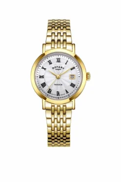 Watches*Rotary LB05423-01 Timepieces 27mm Quartz Watch Gold