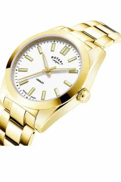 Watches*Rotary LB05283-29 Timepieces 30mm Quartz Watch Gold
