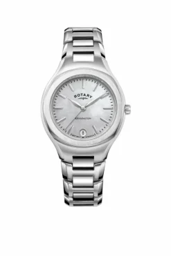 Watches*Rotary LB05105-41 Ultra Slim 32mm Quartz Watch Silver