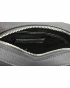 Cross-Body Bags*Burberry Leather Crossbody Bag 8038722 Charcoal