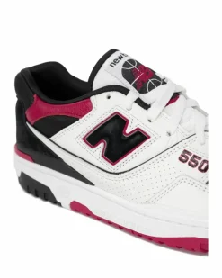 Trainers*New Balance Leather Lace-up Sneakers Red