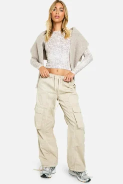 Long Sleeve Tops*boohoo BRUSHED LONG SLEEVE TOP leopard