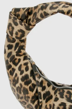 Shoulder Bags|Handbags*boohoo Knot Handle Oversized Shoulder Bag leopard
