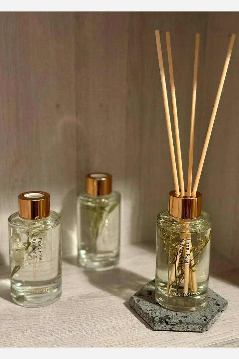 Candles & Diffusers|Candles*CAMPSIE Candles ‘Lime, Basil & Mandarin’ Reed Diffuser White