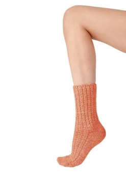 Tights & Socks|Tights & Socks*Pretty Polly Lounge Socks - Coral