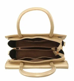 Shoulder Bags|Handbags*Kitise Luxurious Bee Accent Golden Sequin Detail Quilted Top Handle Tote Shoulder Bag Black