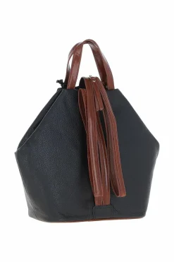 Handbags|Tote Bags*Ashwood Leather Lydia' Convertible Real Leather Tote Backpack Black