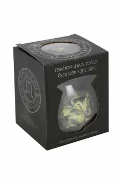 Candles & Diffusers|Candles*Anne Stokes Mabon Wax Melt Burner Set Black