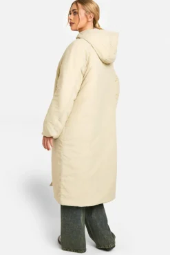 Up To 80% Off Winter Warmers|Parkas*boohoo Maxi Padded Parka stone