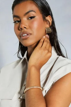 Bracelets*MissPap Metallic Cobra Bracelet gold