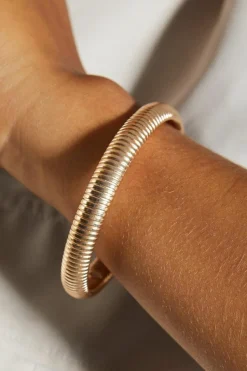 Bracelets*MissPap Metallic Cobra Bracelet gold
