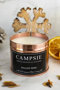 Candles & Diffusers|Candles*CAMPSIE Candles Mulled Wine Candle Tin Rose Gold