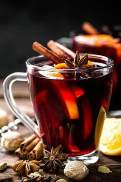 Candles & Diffusers|Candles*CAMPSIE Candles Mulled Wine Wax Melt Duo Red
