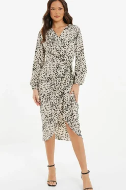Midi Dresses*Quiz Animal Print Midi Dress Multi