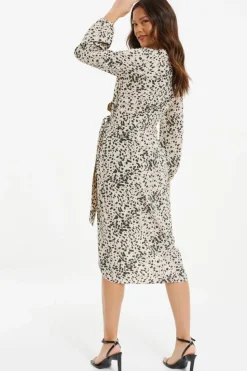 Midi Dresses*Quiz Animal Print Midi Dress Multi