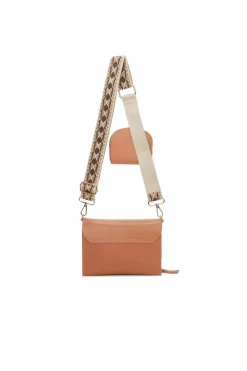 Cross-Body Bags|Handbags*Kitise Multi pockets Small Crossbody Purse Bag with Coin Holder Brown