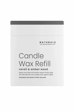 Candles & Diffusers|Candles*The Aromatherapy Company Naturals 400g Candle Wax Refill - Neroli & Amber Wood White