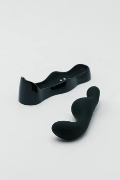 Sexual Wellness*NastyGal Non Penetrative Rechargeable Seated Vibrator Sex Toy black