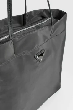 Handbags|Tote Bags*boohoo Nylon Basic Oversized Tote Bag black