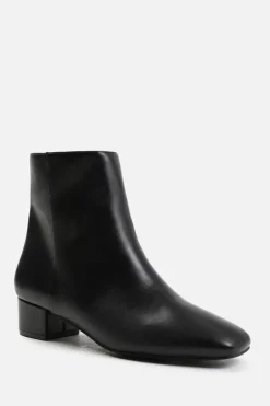 Heeled Boots|Ankle Boots*Where's That From Odetta' Low Block Heel Ankle Boot With Side Zip True Black