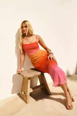 Cami Dresses*boohoo Ombre Cami Slip Dress multi