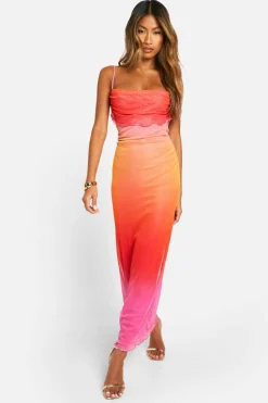 Cami Dresses*boohoo Ombre Cami Slip Dress multi