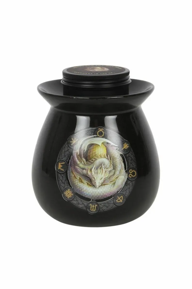 Candles & Diffusers|Candles*Anne Stokes Ostara Wax Melt Burner Set Black