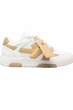 Trainers*Off-White Out Of Office Slim Mesh Sneakers Beige