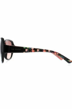 Sunglasses*Ted Baker Oval Brown Gradient TB1394 Shay Black