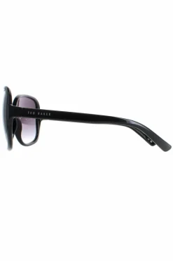 Sunglasses*Ted Baker Oval Grey Gradient TB1312 Krash Black